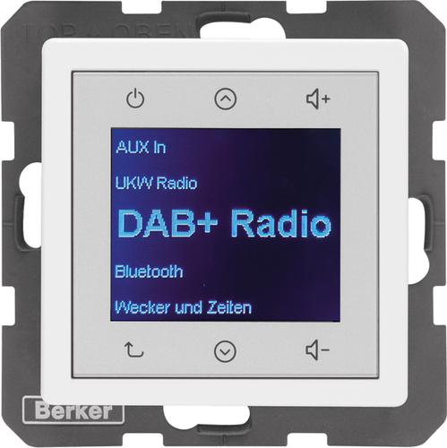 Berker Radio DAB+, Bt., Q.x pw. 30846089 Berker Radio DAB+, Bt., Q.x pw. 30846089