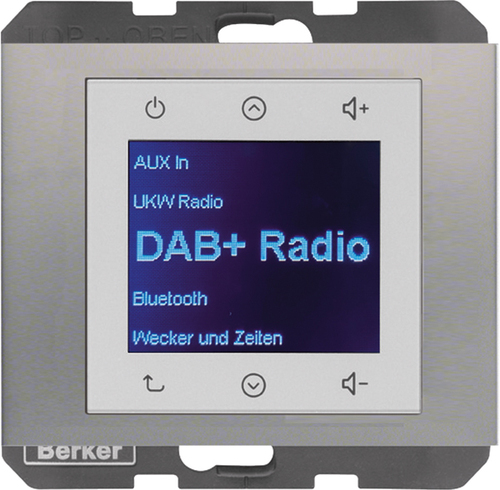 Berker Radio DAB+, Bt., K.x edels t. 30847004
