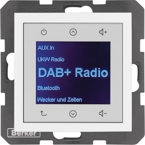 Berker Radio DAB+, Bt., S.1/B.x p w., gl. 30848989