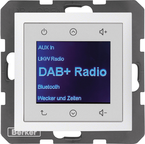 Berker Radio DAB+, Bt., S.1/B.x p w. matt 30849909