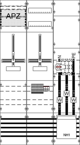 Striebel&John Komplettfeld mit Zählerkreuz WF39KW15