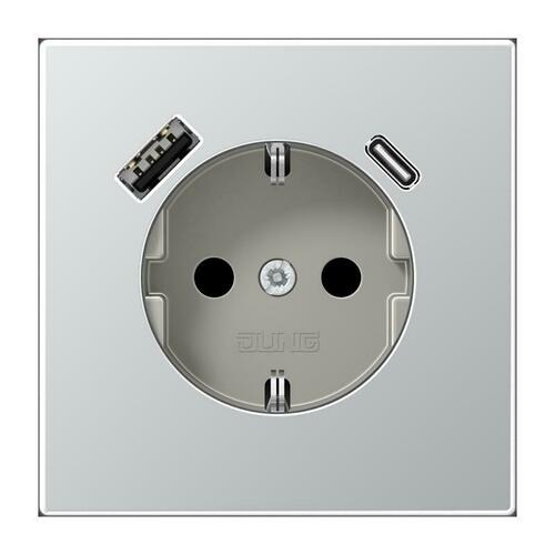 Jung SCHUKO Steckdose 16 A 250V m. Berührungsschutz AL 1520-15 CA