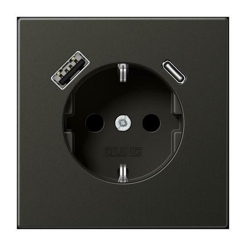 Jung SCHUKO Steckdose 16 A 250V m. Berührungsschutz AL 1520-15 CA AN