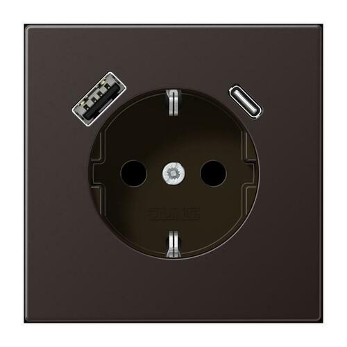 Jung SCHUKO Steckdose 16 A 250V m. Berührungsschutz AL 1520-15 CA D