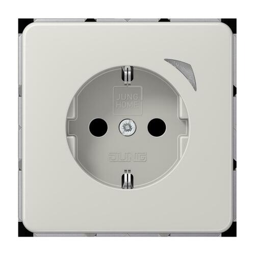 Jung SCHUKO Steckdose 16 A 250V m. Berührungsschutz BT CD 1521 SE LG