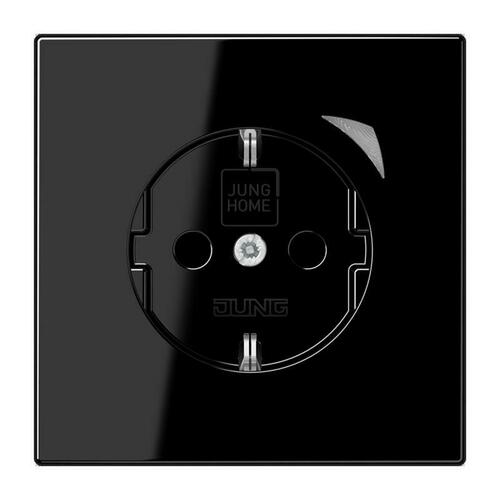 Jung SCHUKO Steckdose 16 A 250V m. Berührungsschutz BT LS 1521 S SW