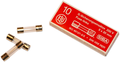 Siba G-Sicherung 5x20 F 250mA 179020