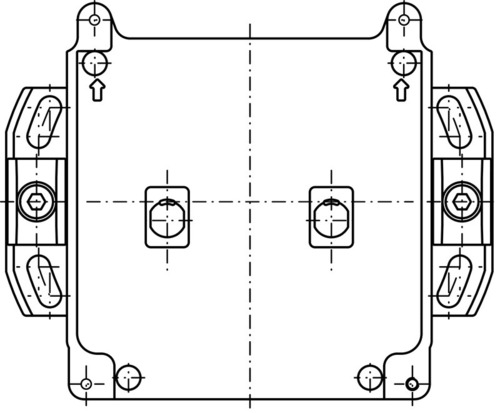 Leuze Montagesystem RS4-MS
