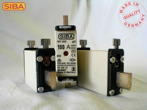 Siba NH-Sicherungseinsatz 100A 500V 2043813.100