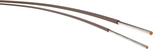 Diverse SIAF 4,0 schwarz Ring 100m  Silikon-Litze SIAF 4,0 sw