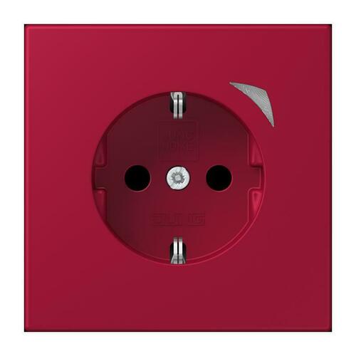 Jung SCHUKO Steckdose rouge carmin (32100) BT LC 1521 S 229