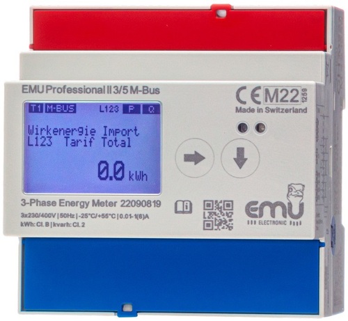 EMU Metering Wandlerzähler 3ph. P21A000M