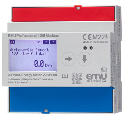 EMU Metering Wandlerzähler 3ph. P21A000MO