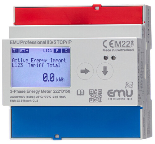 EMU Metering Wandlerzähler 3ph. P21A000T