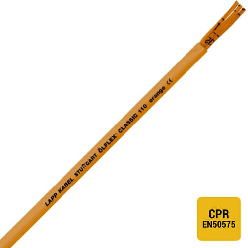 Lapp Kabel&Leitung ÖLFLEX CLASSIC 110 Orange 2X1,5 0019710/100