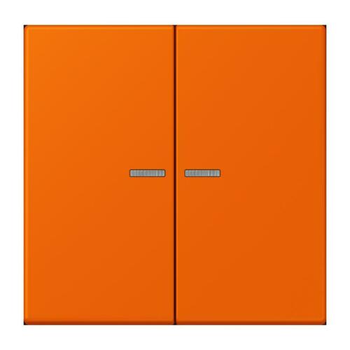 Jung Taster 2-fach ch orange BT LC 17102 224