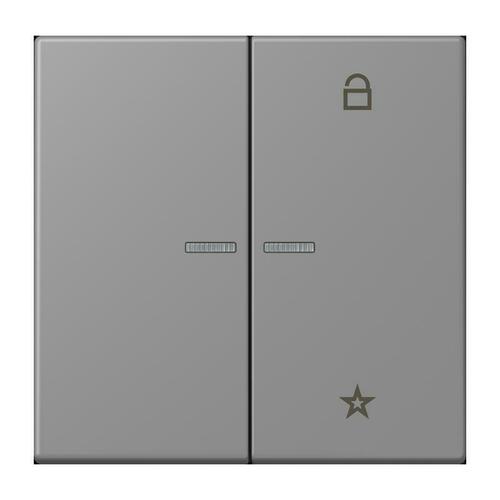 Jung eNet Taster Universal 1-fach gris 31 (32011) FM LC 1701 203