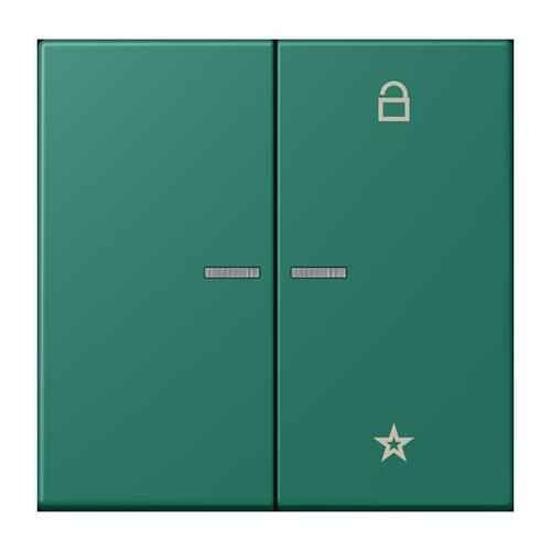 Jung eNet Taster Universal 1-fach vert anglais (32040) FM LC 1701 216