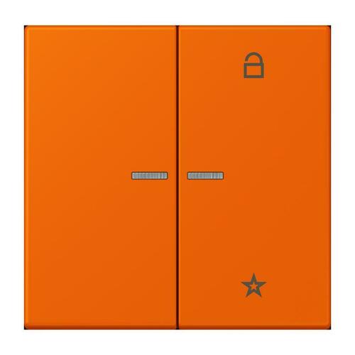 Jung eNet Taster Universal 1-fach orange (32080) FM LC 1701 224