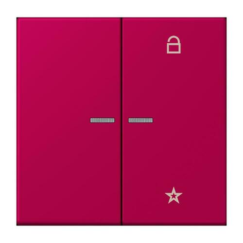 Jung eNet Taster Universal 1-fach rouge rubia (32101) FM LC 1701 230