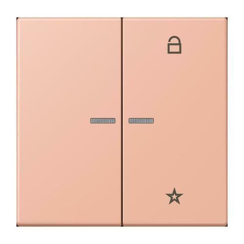 Jung eNet Taster Universal 1-fach rose clair (32102) FM LC 1701 231