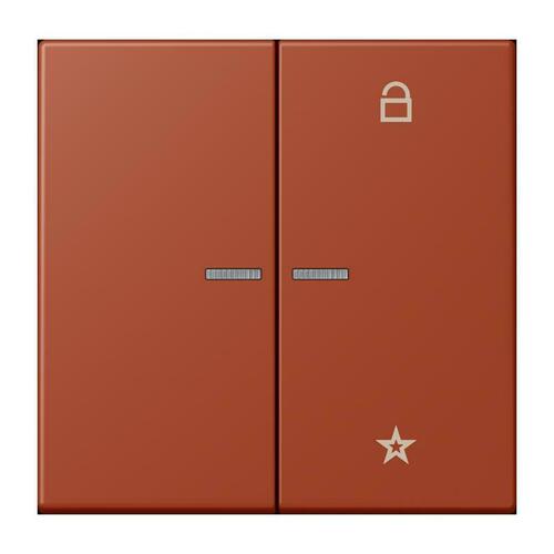 Jung eNet Taster Universal 1-fach locre rouge (32110) FM LC 1701 232