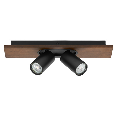 Ledvance Deckenleuchte 2xGU10 schwarz Decor #4058075828063 Ledvance Deckenleuchte 2xGU10 schwarz Decor #4058075828063