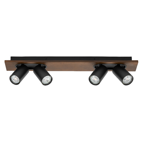 Ledvance Deckenleuchte 4xGU10 schwarz Decor #4058075828100 Ledvance Deckenleuchte 4xGU10 schwarz Decor #4058075828100