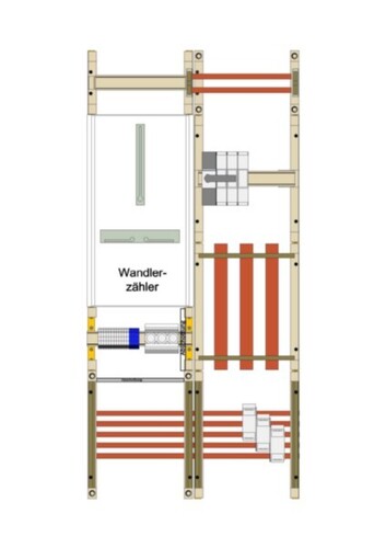 Hager Wandler-und Messfeld UF32WBW41 Hager Wandler-und Messfeld UF32WBW41