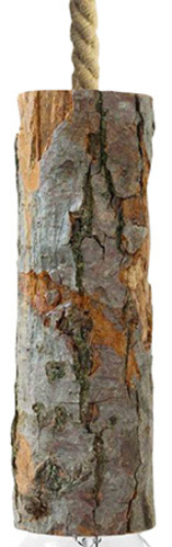 Scharnberger+Hasenbein Holz-Leuchte Rinde E27 88226