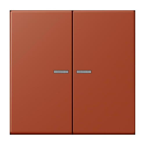 Jung Wippe mit Lichtleiter locre rouge LC 102 KO5 232