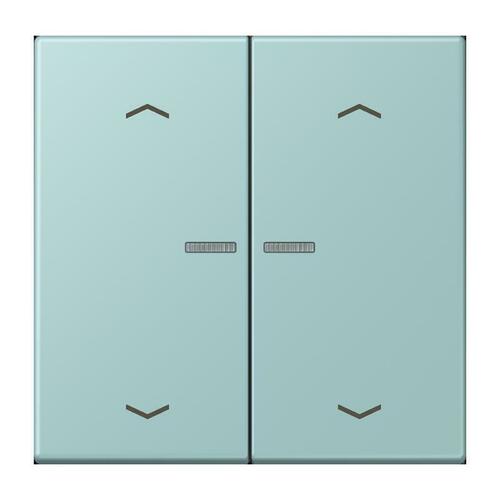 Jung Wippe mit Lichtleiter ceruleen clair LC 102 KO5P 214