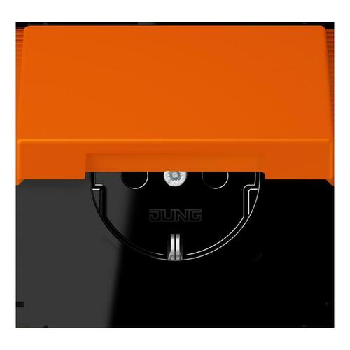 Jung SCHUKO Steckdose orange (32080) LC 1520 BFKL 224