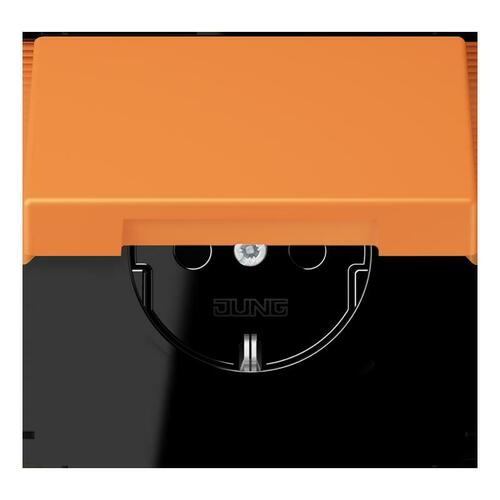 Jung SCHUKO Steckdose orange clair (32081) LC 1520 BFKL 225