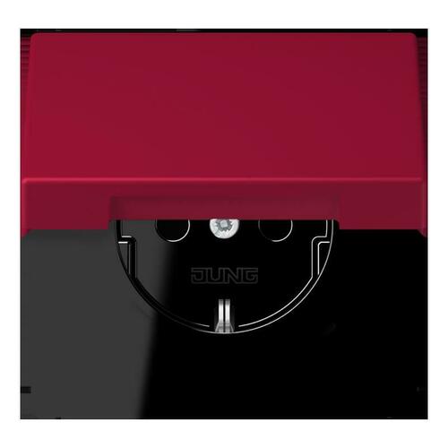 Jung SCHUKO Steckdose rouge carmin (32100) LC 1520 BFKL 229