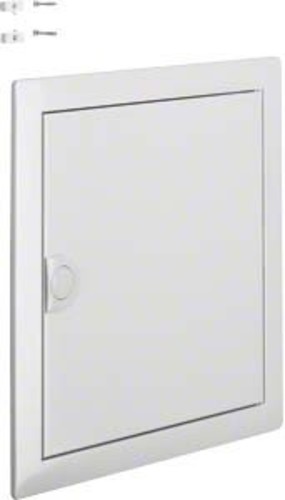 Hager Blendrahmen Volta, m.Tür 1-reih,RAL9006 VZ321N