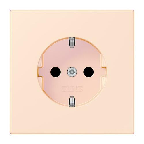 Jung SCHUKO Steckdose orange pale (32082) LC 1520 KI 226