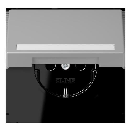 Jung SCHUKO Steckdose gris moyen (32012) LC 1520 NBFKL 204