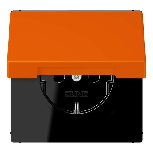 Jung SCHUKO Steckdose orange (32080) LC 1520 NBFKL 224 Jung SCHUKO Steckdose orange (32080) LC 1520 NBFKL 224