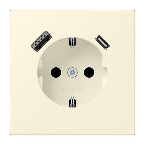 Jung SCHUKO Steckdose blanc ivoire (4320B) LC 1520-15 CA 245