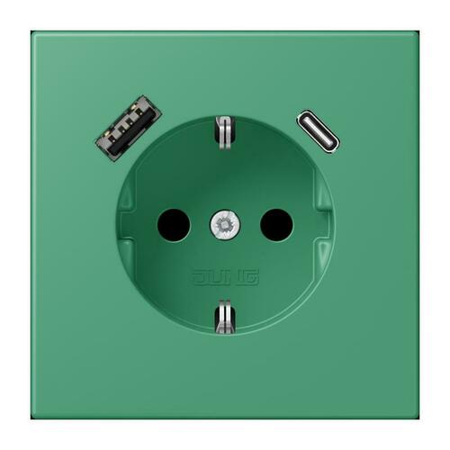Jung SCHUKO Steckdose vert 59 (4320G) LC 1520-15 CA 250