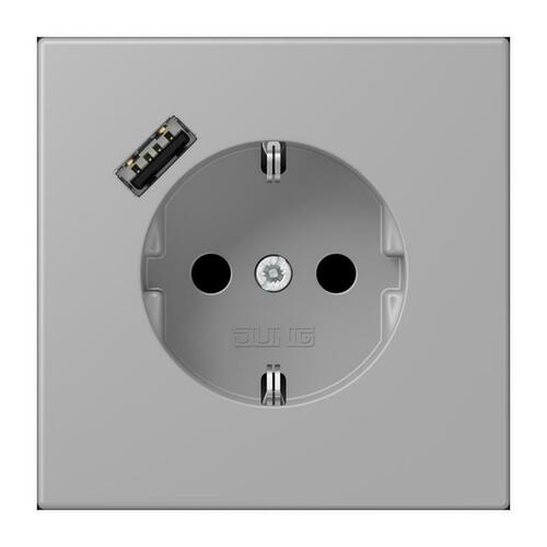 Jung SCHUKO Steckdose gris moyen (32012) LC 1520-18 A 204