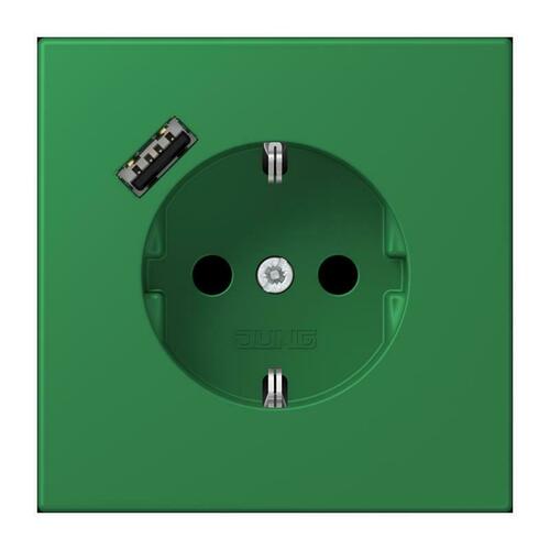 Jung SCHUKO Steckdose vert fonce (32050) LC 1520-18 A 219