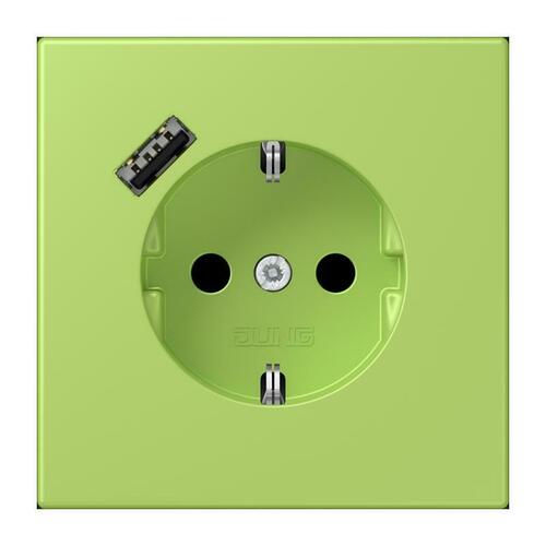 Jung SCHUKO Steckdose vert clair (32052) LC 1520-18 A 221