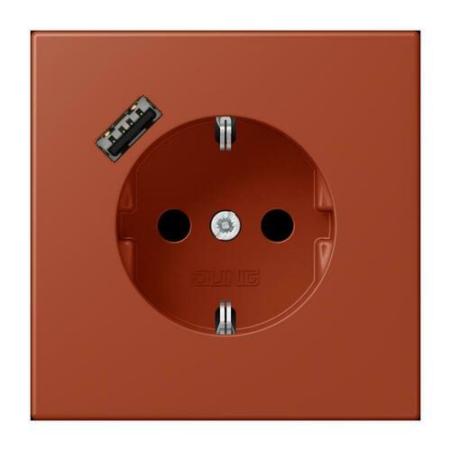 Jung SCHUKO Steckdose locre rouge (32110) LC 1520-18 A 232
