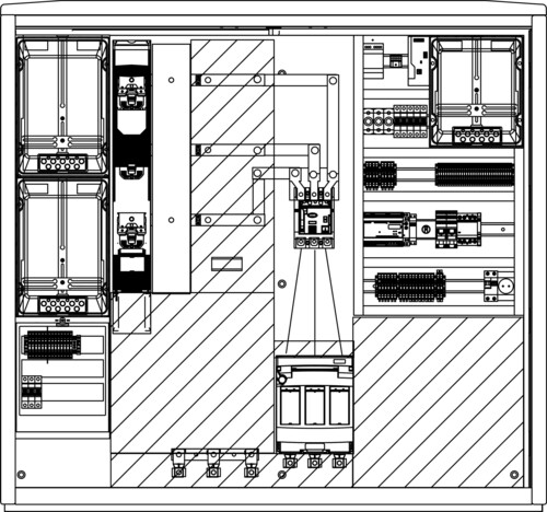 Elsta Mosdorfer WS-PV-ACS A655-3 N1 135kVA VE/EM 1W1 ÜA T1+T2 WSP631V.N1.C1101.B