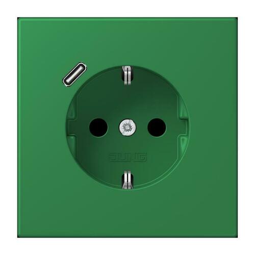 Jung SCHUKO Steckdose vert fonce (32050) LC 1520-18C 219