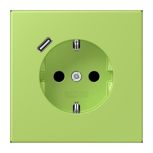 Jung SCHUKO Steckdose vert clair (32052) LC 1520-18C 221