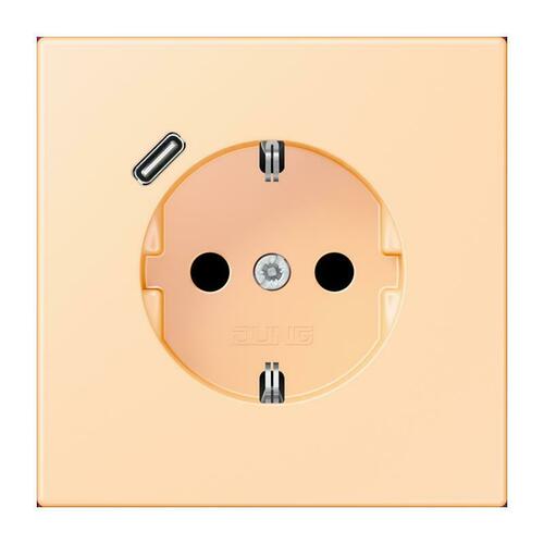 Jung SCHUKO Steckdose ocre (32060) LC 1520-18C 223
