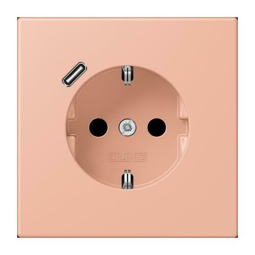 Jung SCHUKO Steckdose rose clair (32102) LC 1520-18C 231